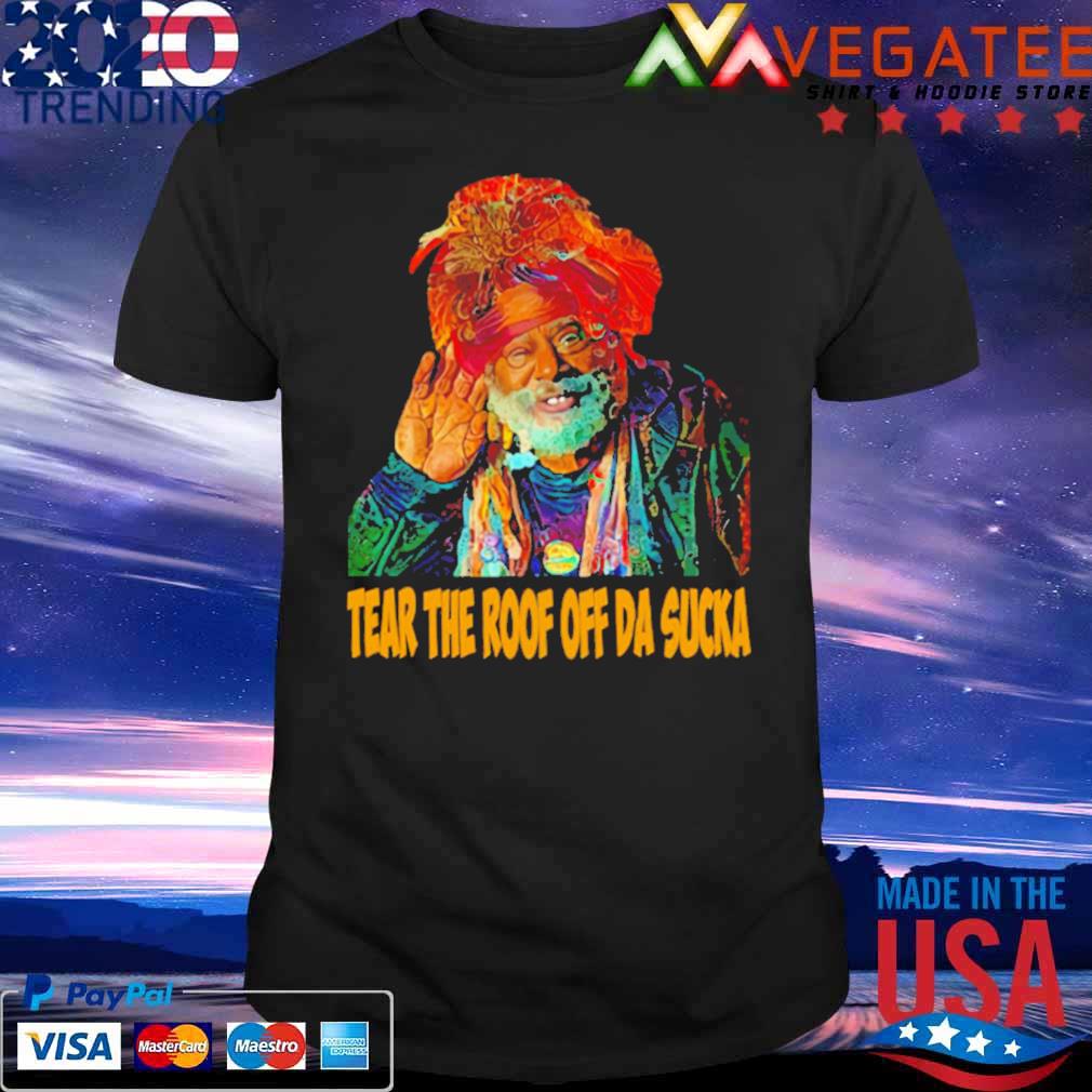 Tear The Roof Off Da Sucka George Clinton Color Art Gift Graphic Shirt