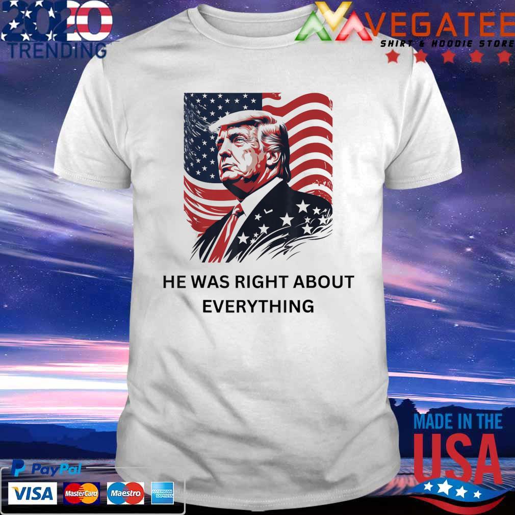 Trump 2024 flag Take America Back Election The Return T-Shirt
