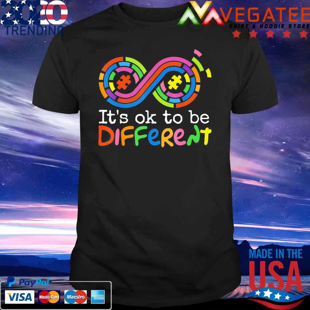 It’s Ok To Be Different Autism Awareness T-Shirt