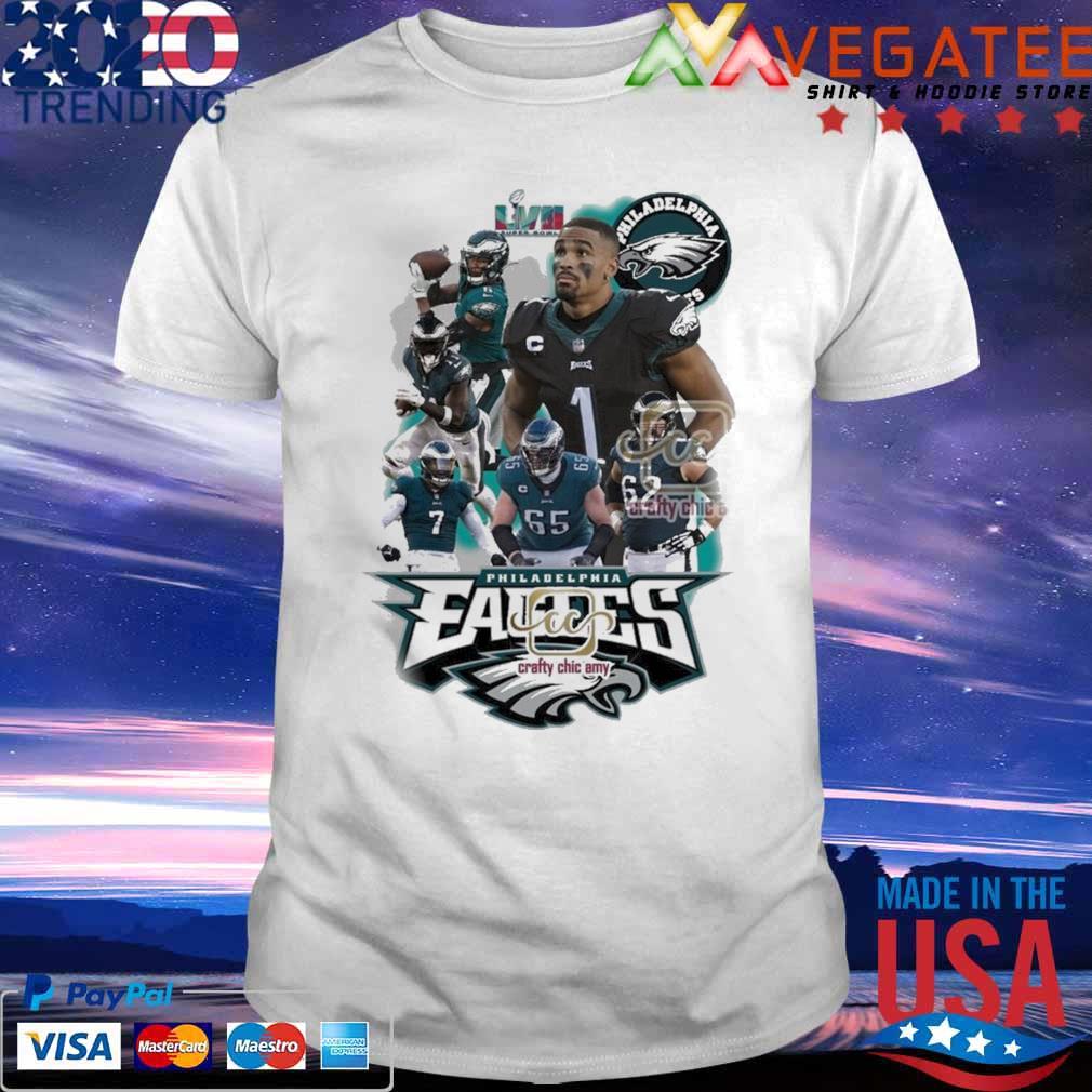 Jalen Hurts Philadelphia Eagles Super Bowl Lvii 2023 Shirt