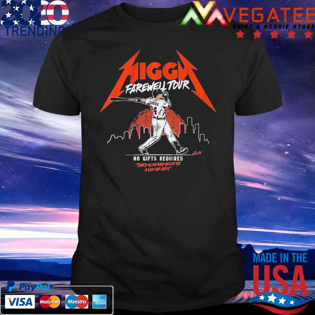 Miguel Cabrera Miggy Farewell Tour T-shirt