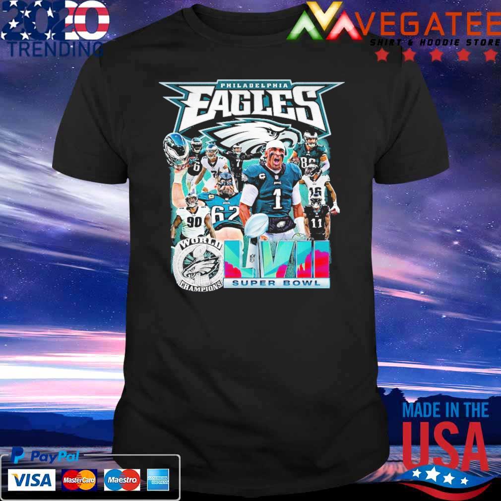 Philadelphia Eagles Super Bowl LVII 2023 World Champions Shirt