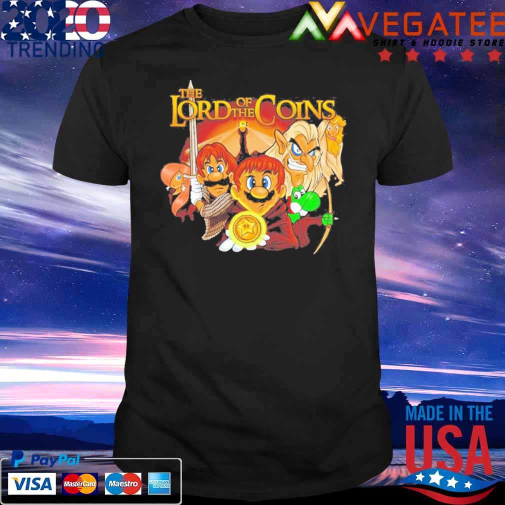 The Lord of the Coins Super Mario Bros shirt