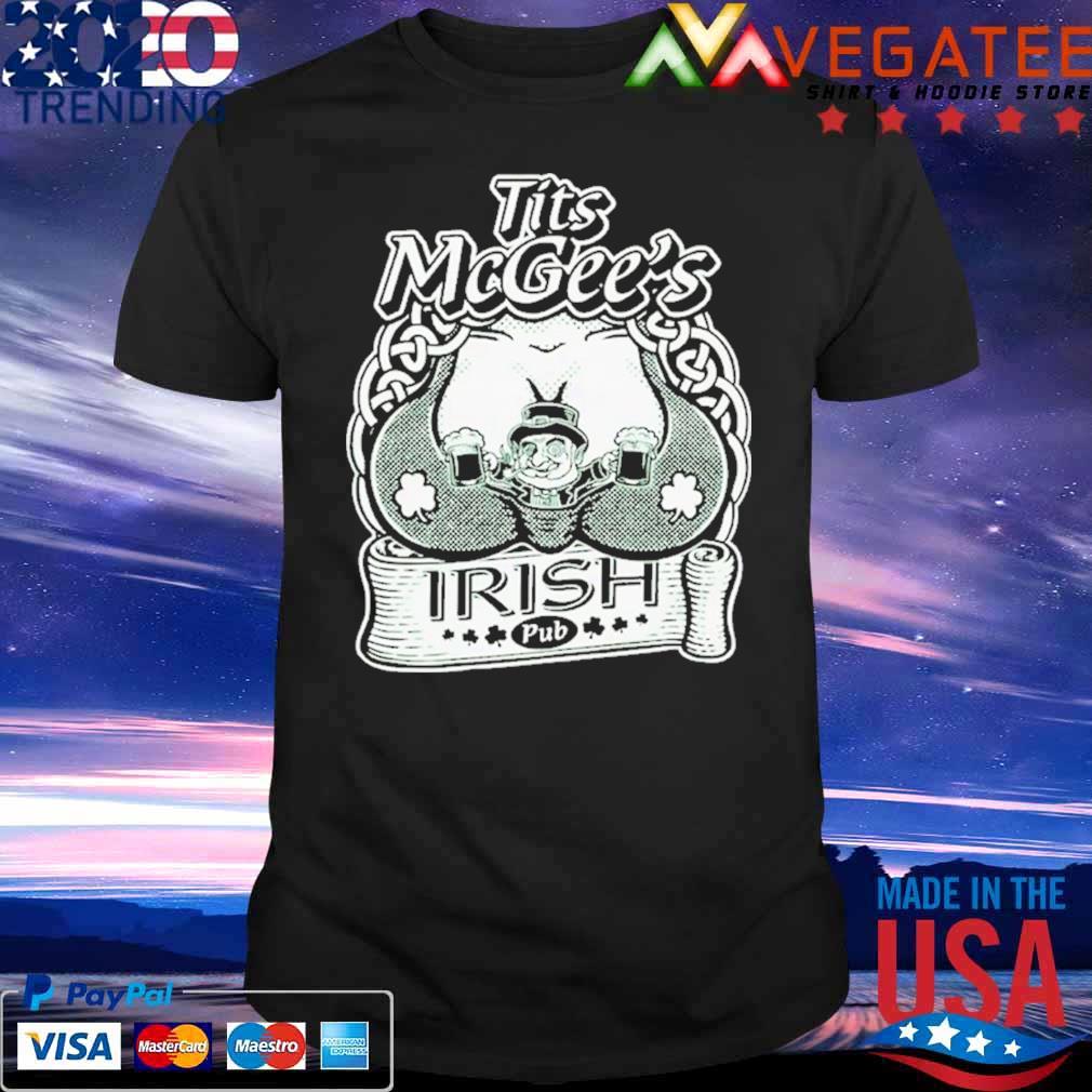 Tits mcgee irish pub shirt