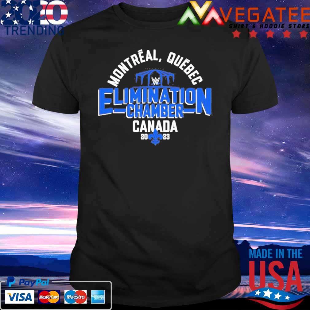 WWE Elimination Chamber 2023 Montreal T-shirt