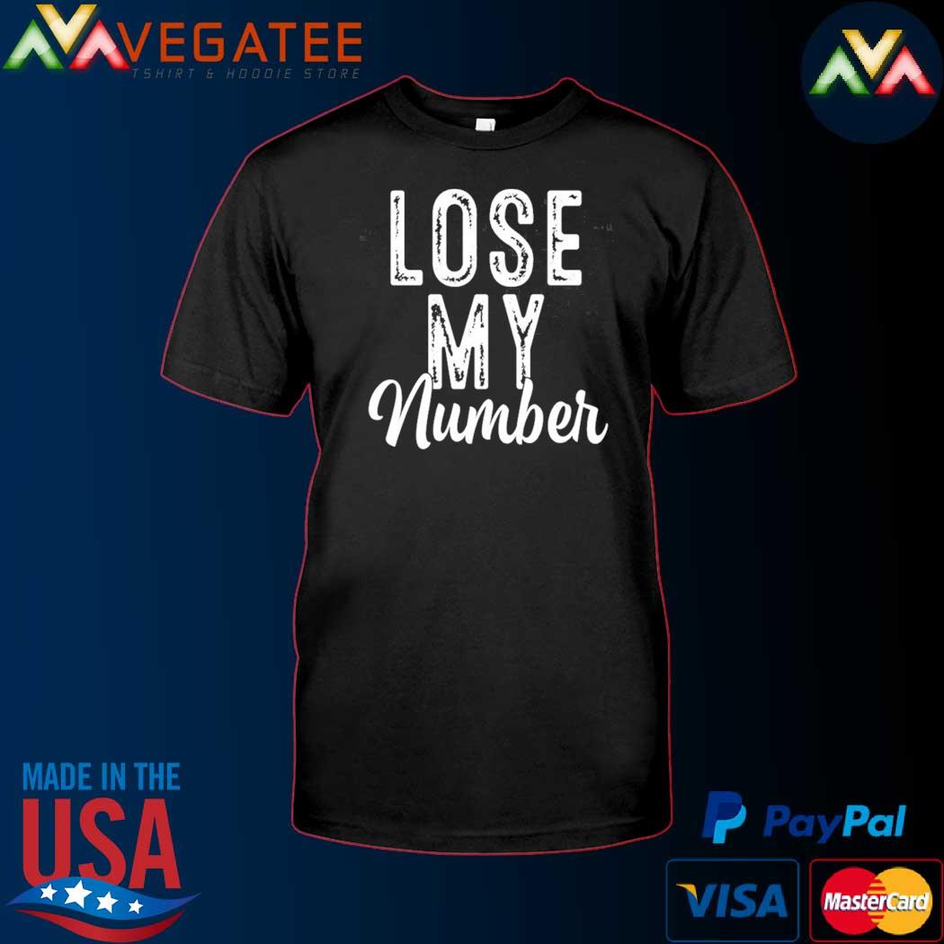 Lost My Number Tee Shirt