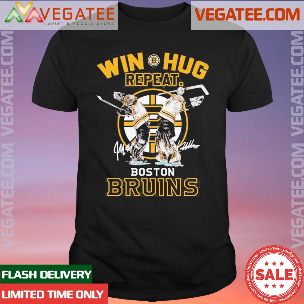 Bear Hug Signature Boston Bruins Shirt, hoodie, sweater, long