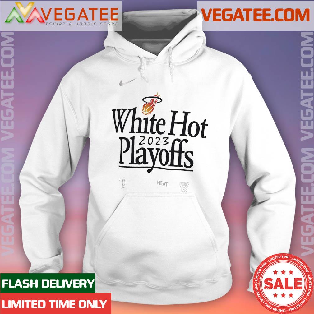 Original original Nike White Hot 2023 Playoffs Miami Heat shirt