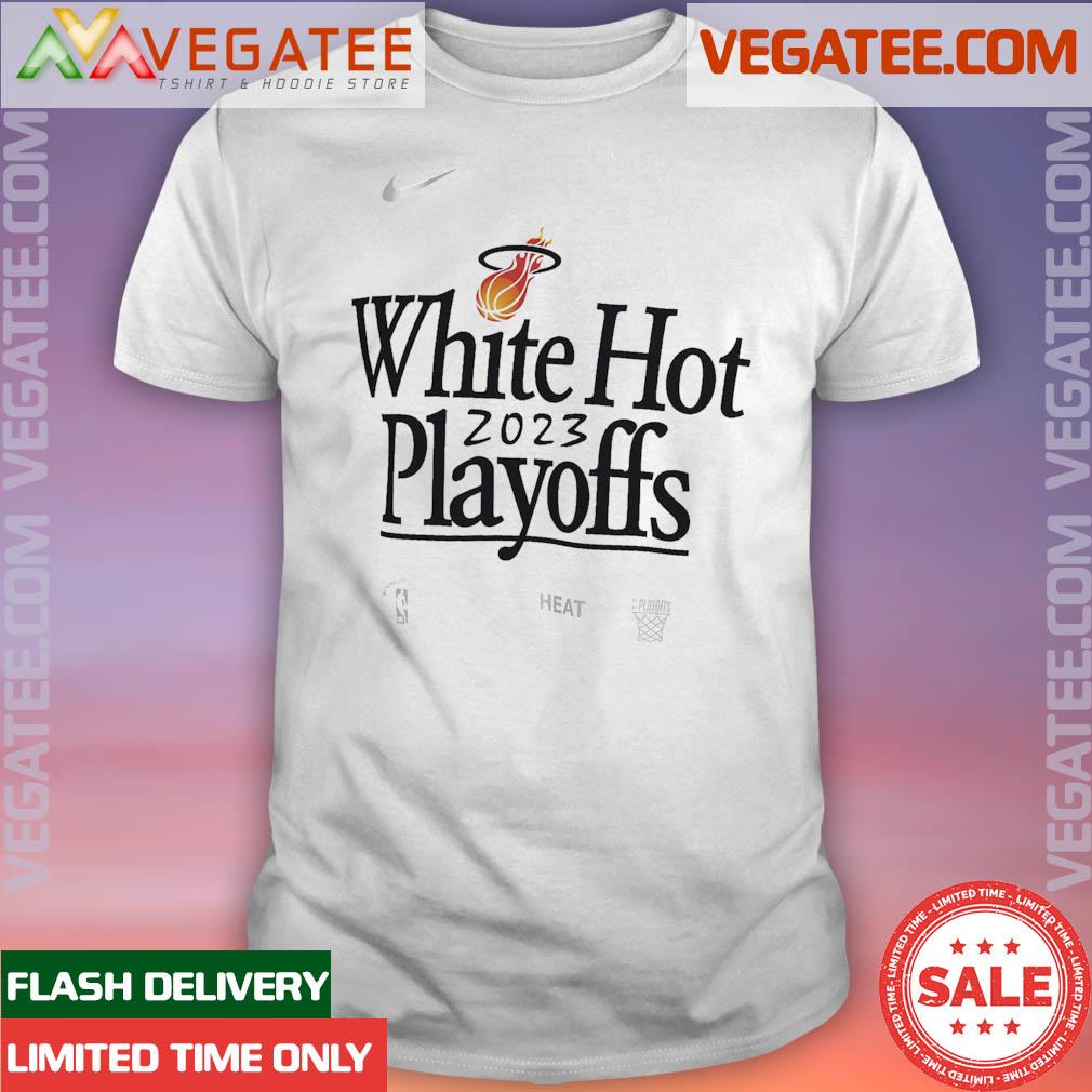 white miami heat shirt