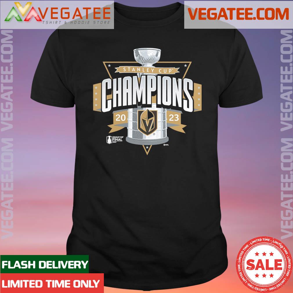 Official Men's Vegas Golden Knights Black 2023 Stanley Cup Champions  Neutral Zone T-Shirt, hoodie, sweater, long sleeve and tank top