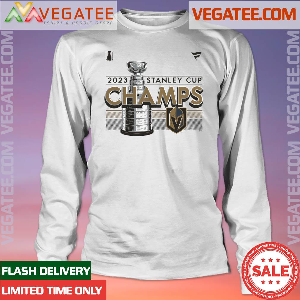 Men's Vegas Golden Knights Branded 2023 Stanley Cup Champions Locker Room  Performance T-Shirt, hoodie, sweater, long sleeve and tank top