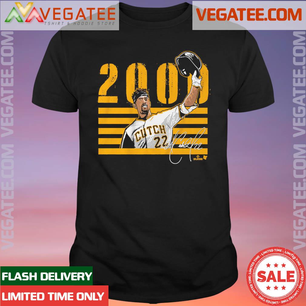 Official Pittsburgh Andrew McCutchen 2,000 Hits Signatures Shirt