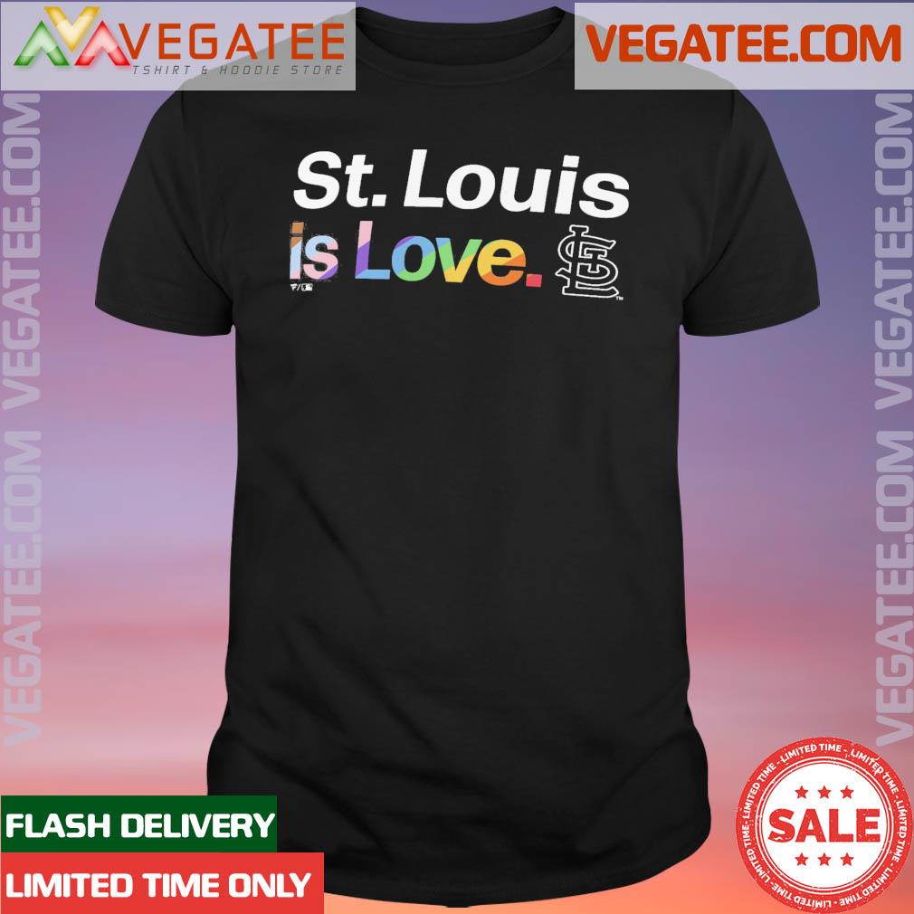 St. Louis Cardinals Is Love City Pride Shirt - teejeep