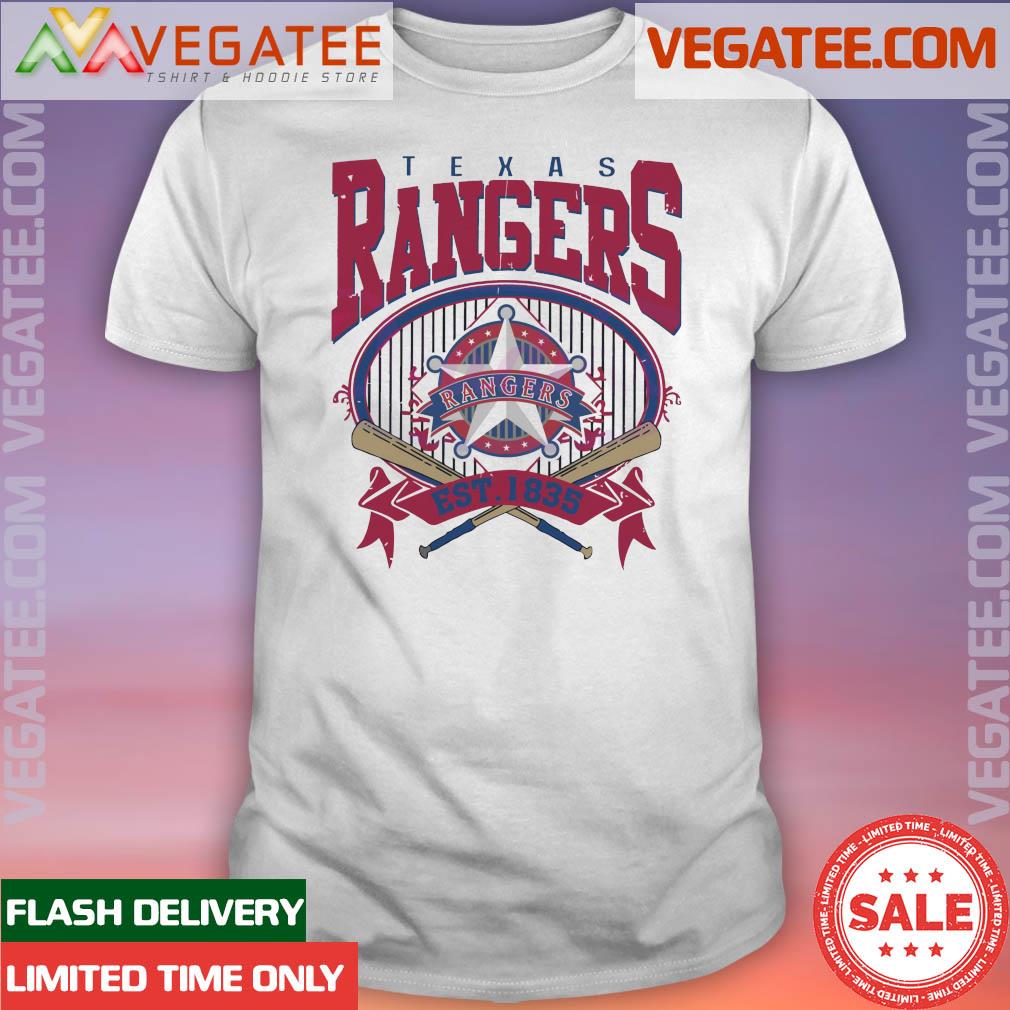 texas rangers baseball shirt
