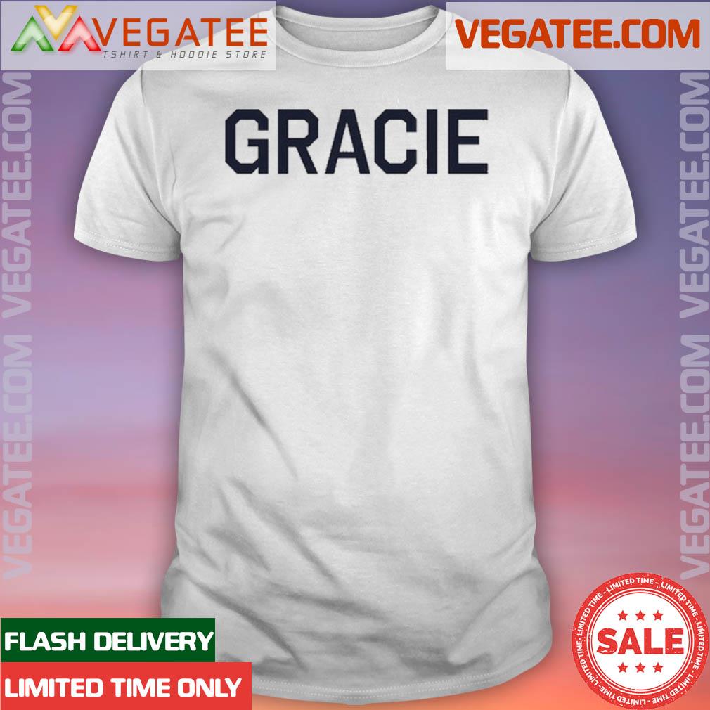 Official gracie Abrams Hq Gracie White Varsity T-Shirt