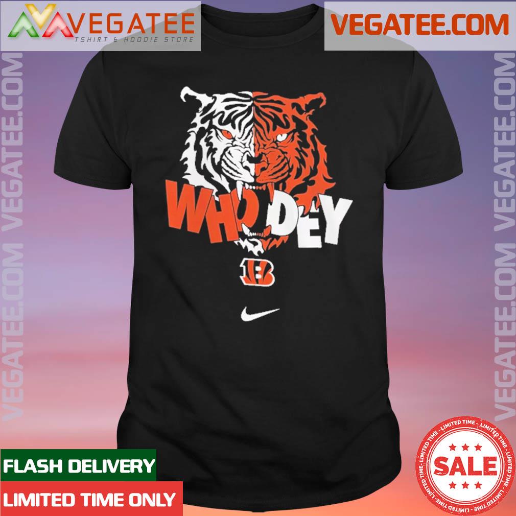Official cincinnati Bengals Nike Youth Who Dey Local T-Shirt