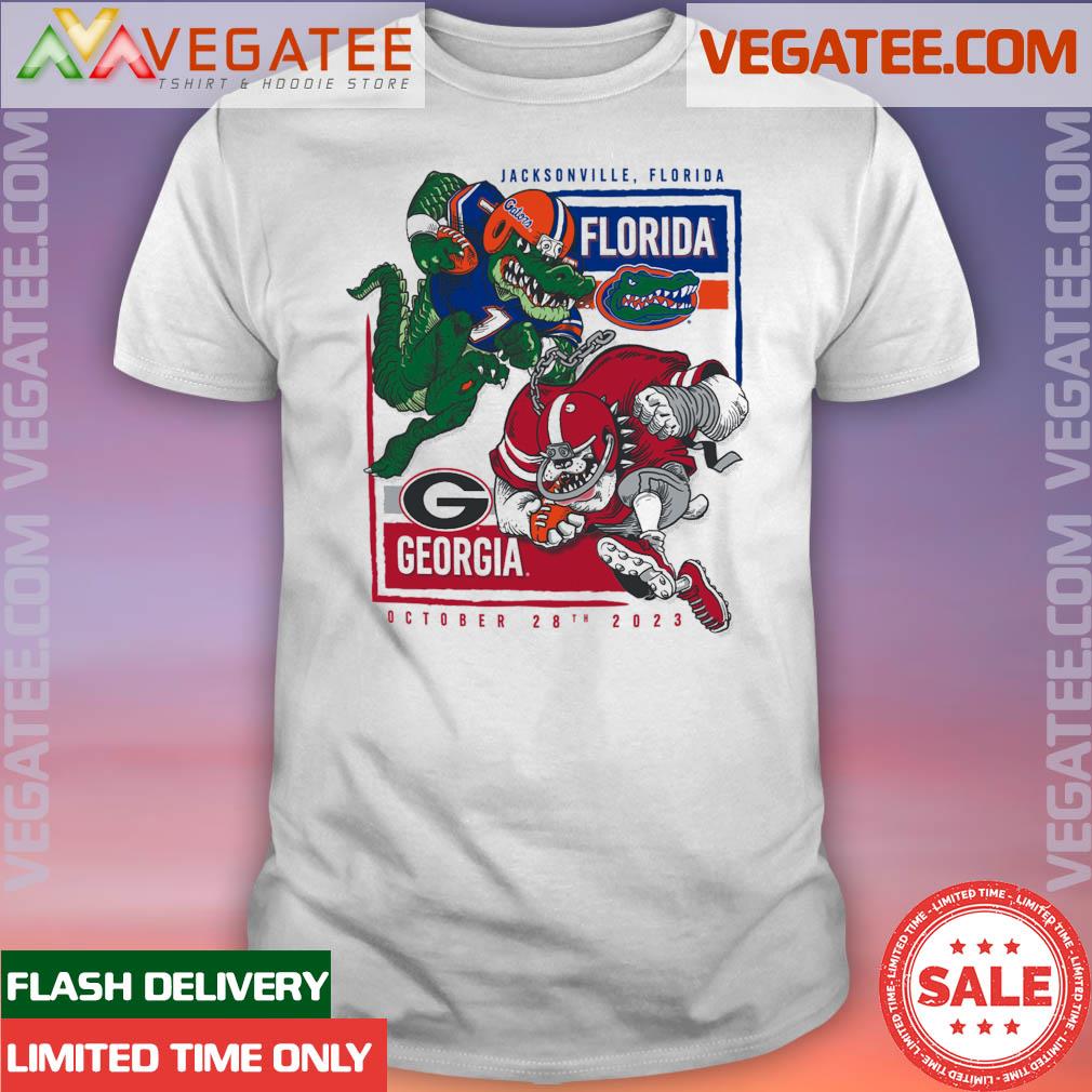 Official florida Gators vs. Georgia Bulldogs October 28th 2023 Rivalry Matchup T-Shirt