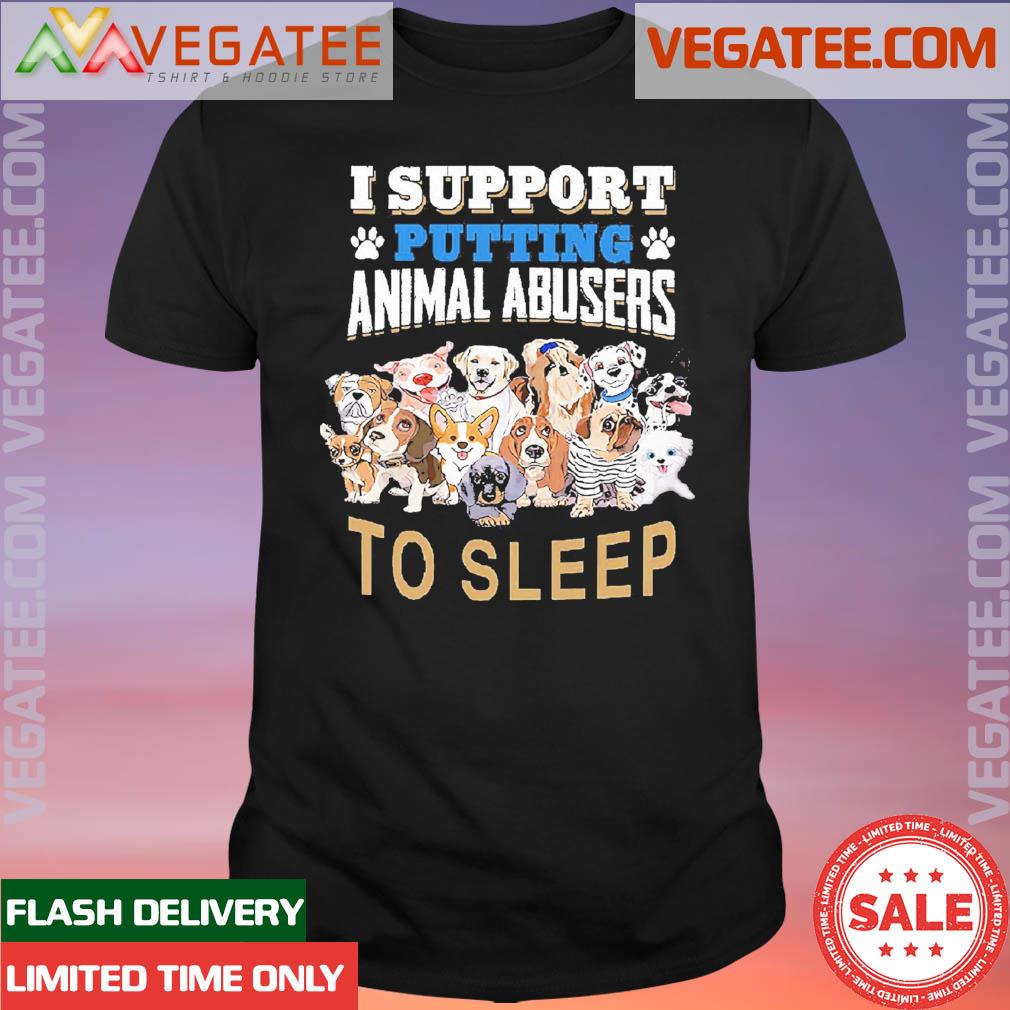 Official i Support Putting Annimal Abusers To Sleep Jamie Lee Curtis Shirt