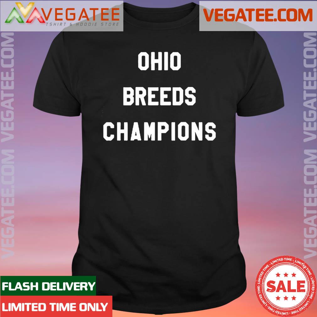Official lebron James Ohio Breeds Champions Shirt
