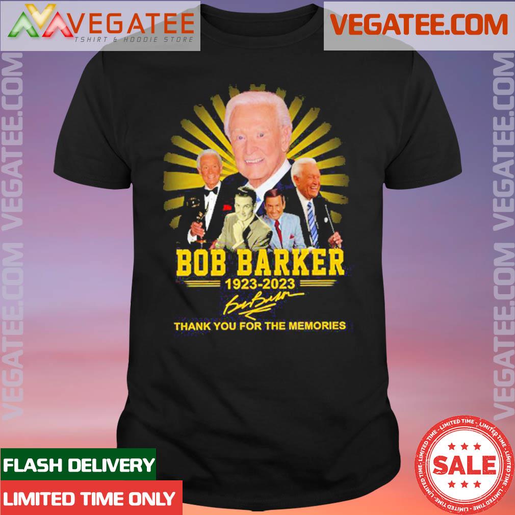 Official legends Bob Barker 1923 2023 thank you for the memories shirt