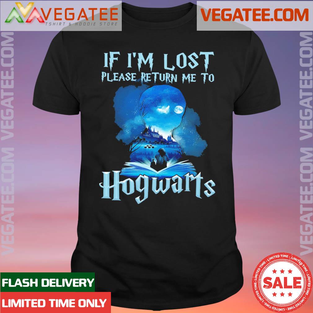 Official official If I'm Lost Please Return Me To Hogwarts Harry Potter Shirt