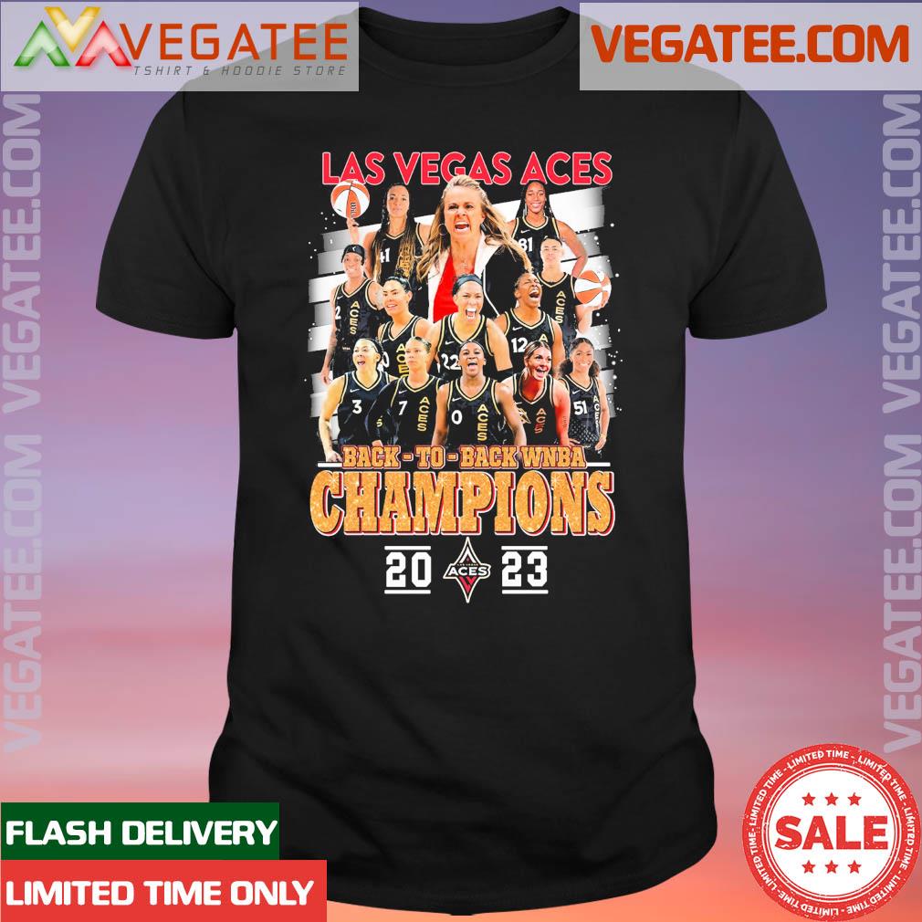 Las Vegas Aces Back To Back WNBA Champions 2023 T-Shirt - Torunstyle