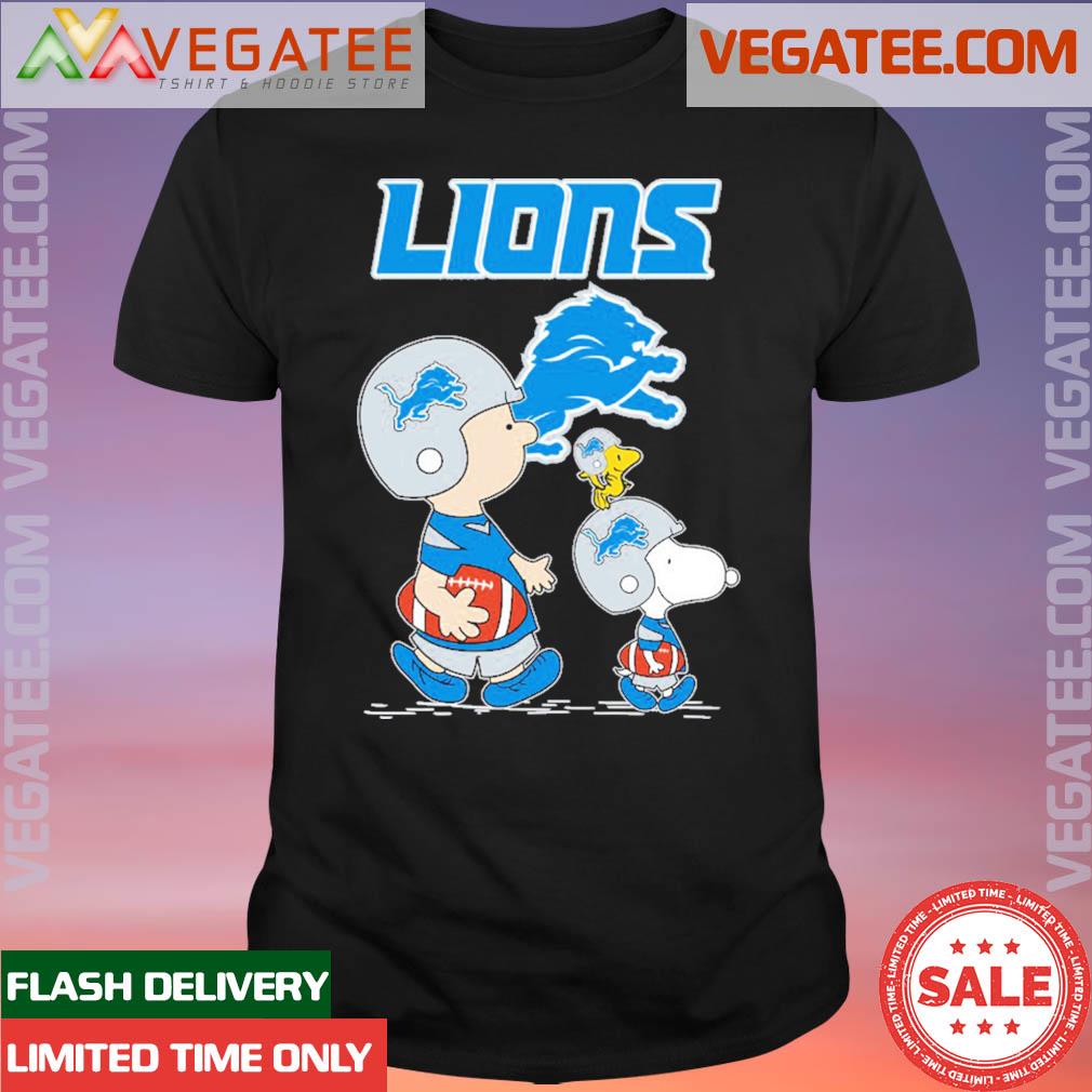 Official Snoopy and Charlie Brown Detroit Lions Peanut Shirt, hoodie ...
